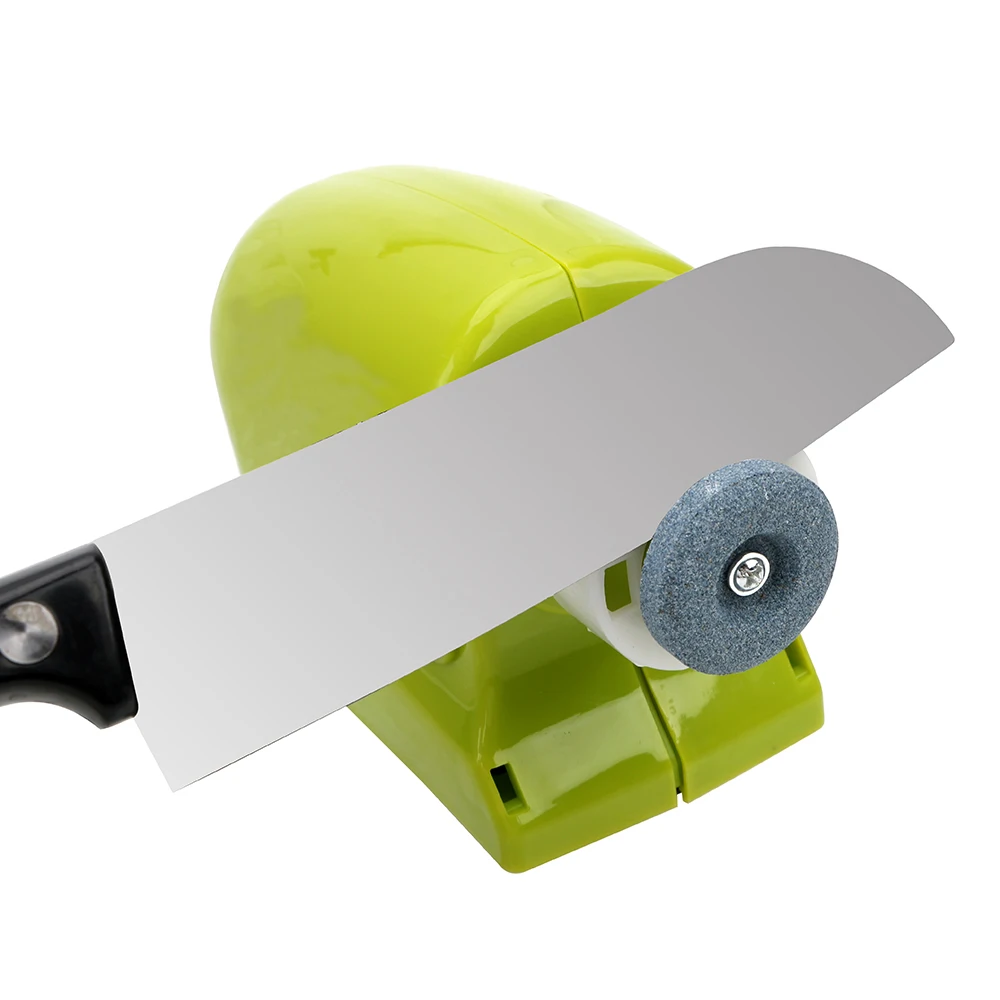 Electric Knife Sharpener Professional Rotating Sharpening Stone Motorized Rotary Whetstone Multifunctional High-Speed Sharpening