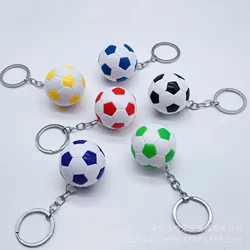 3.5cm Football Souvenir Key Chain Men Women Soccer Fans Keychain Pendant Key Ring Gift Accessories