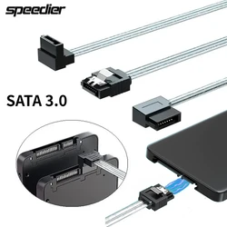 SATA3 Sata 3.0 Hard Drive Data Cable SATA III SATA 3 Cable 10CM-2M Straight to Right Left Up Down Angle 6GBs HDD Hard Drive Disk