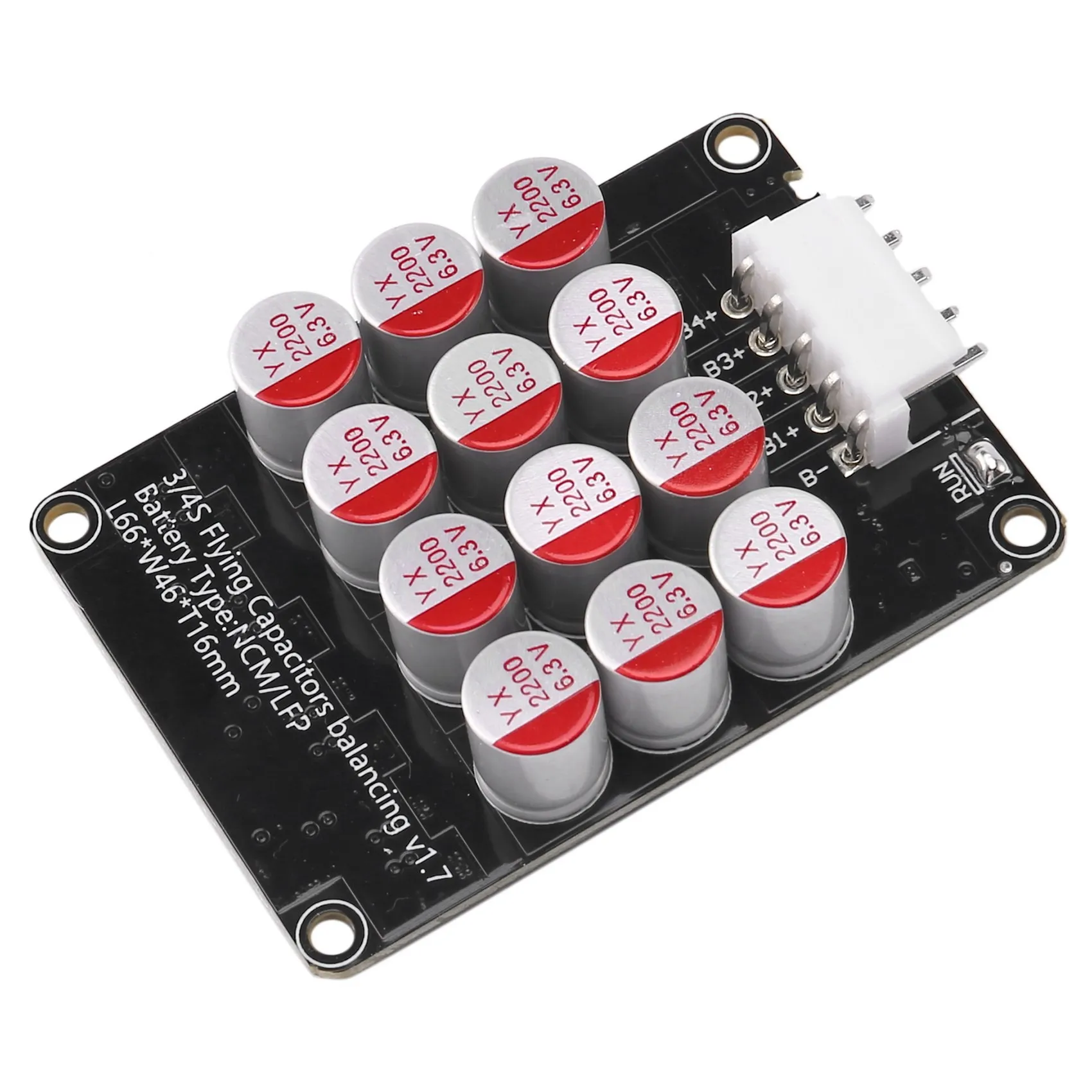 4X 4S 5A Whole Group Balancer Active BMS Board Lithium Lipo Lifepo4 Battery Equalizer Energy Transfer Capacitor