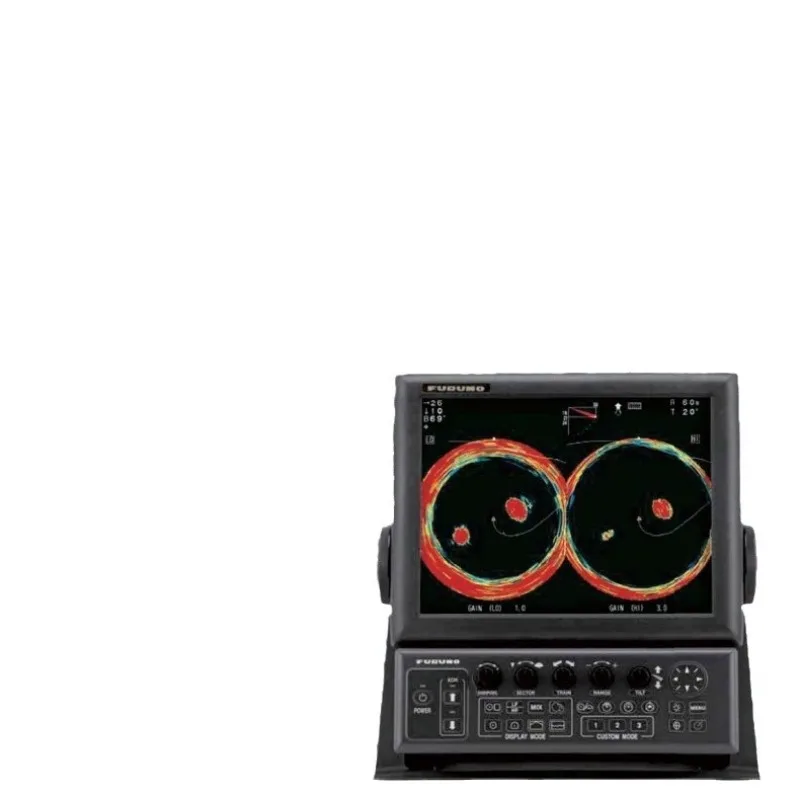 Holofote de frequência dupla Sonar Fish Finder CH-600 Display 12,1 polegadas