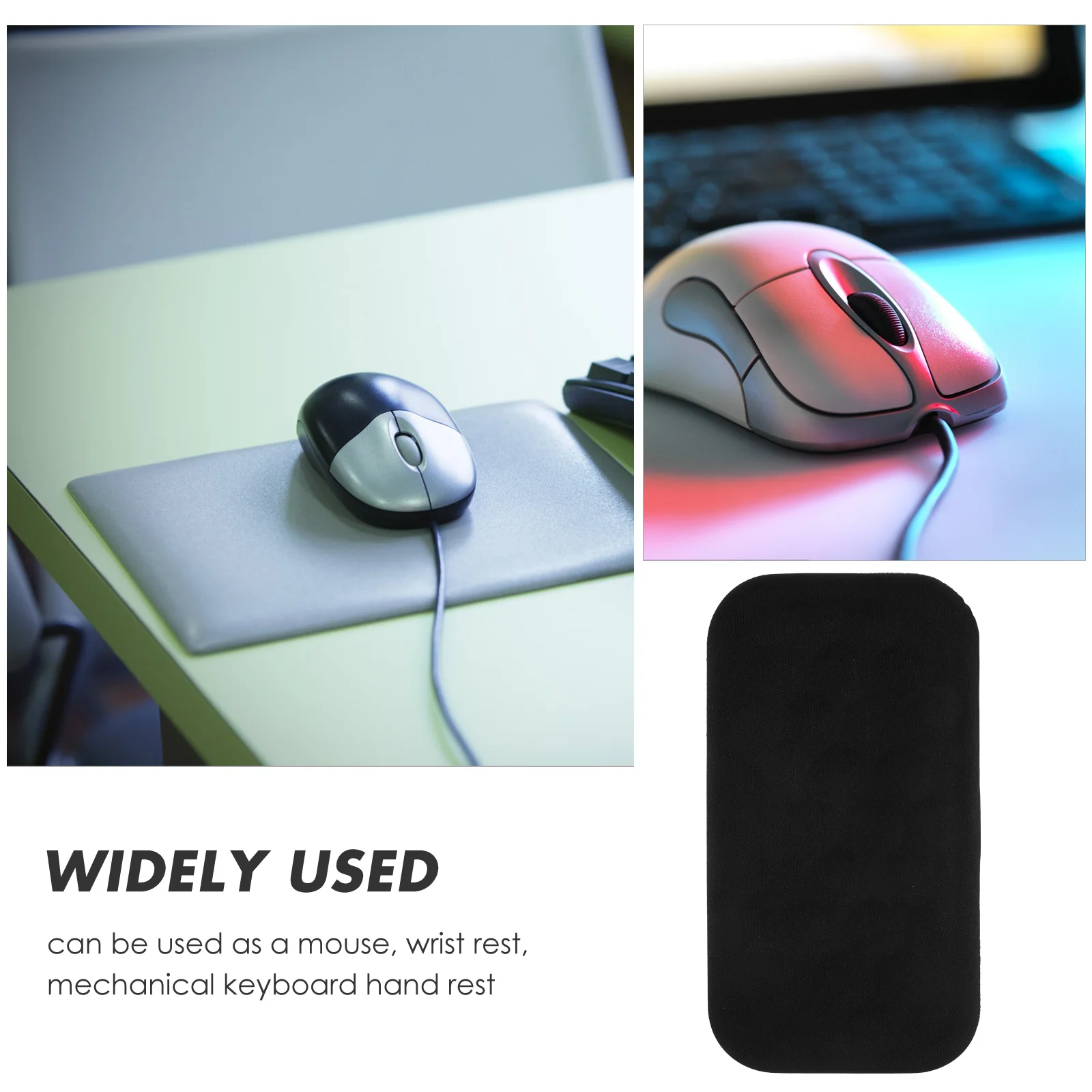 

Mouse Wrist Rest Pad Comfortable Ergonomic Design for Long Hours Use Wrist Support for Gaming Office Mechanical Keyboard