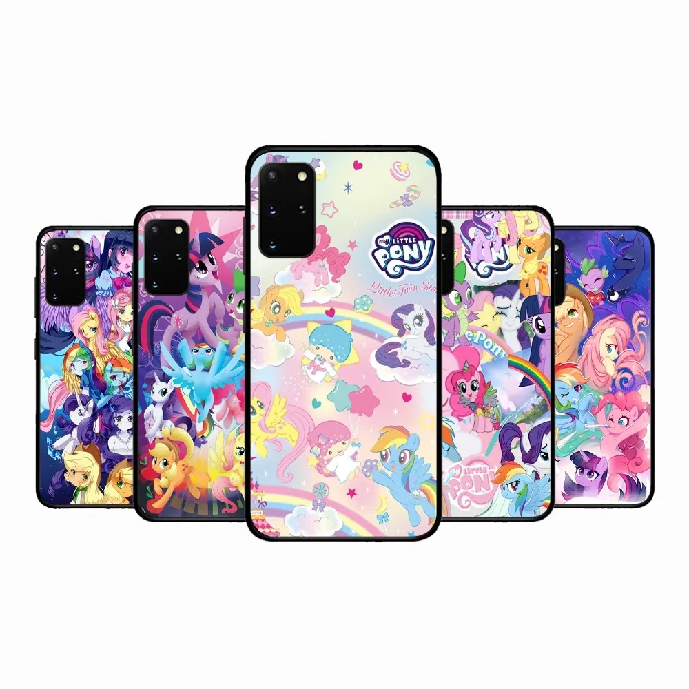 Cartoon M-My L-Little P-Pony Phone Case For Samsung S 9 10 20 21 22 23 30 23plus lite Ultra FE S10lite Fundas