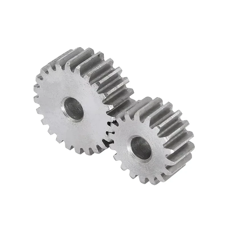 SC45 Carbon Steel Spur Gear 1M 21T/22-28T/85T Cylindrical Gear for Transmission Accessories, High Precision