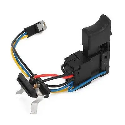 JV01-2B DC 7.2-15V 12A Plastic Shell Cordless Drill Trigger Switch