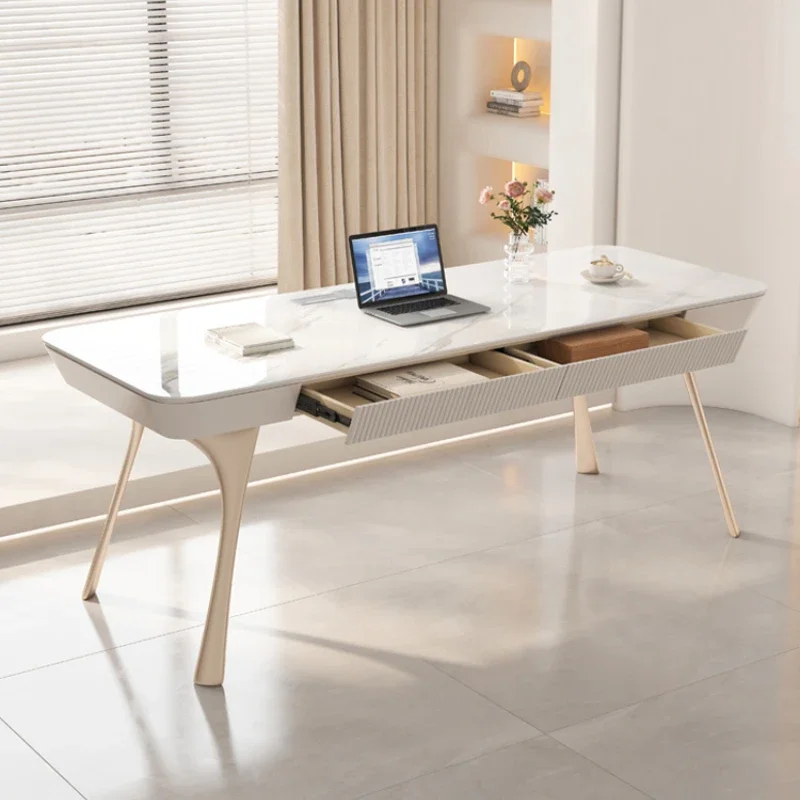 المنظمون مكتب مكتب فاخر غرفة الدراسة الحديثة الحد الأدنى تخطيط منزلي صغير مصمم فرنسي أثاث ما بعد الحداثة