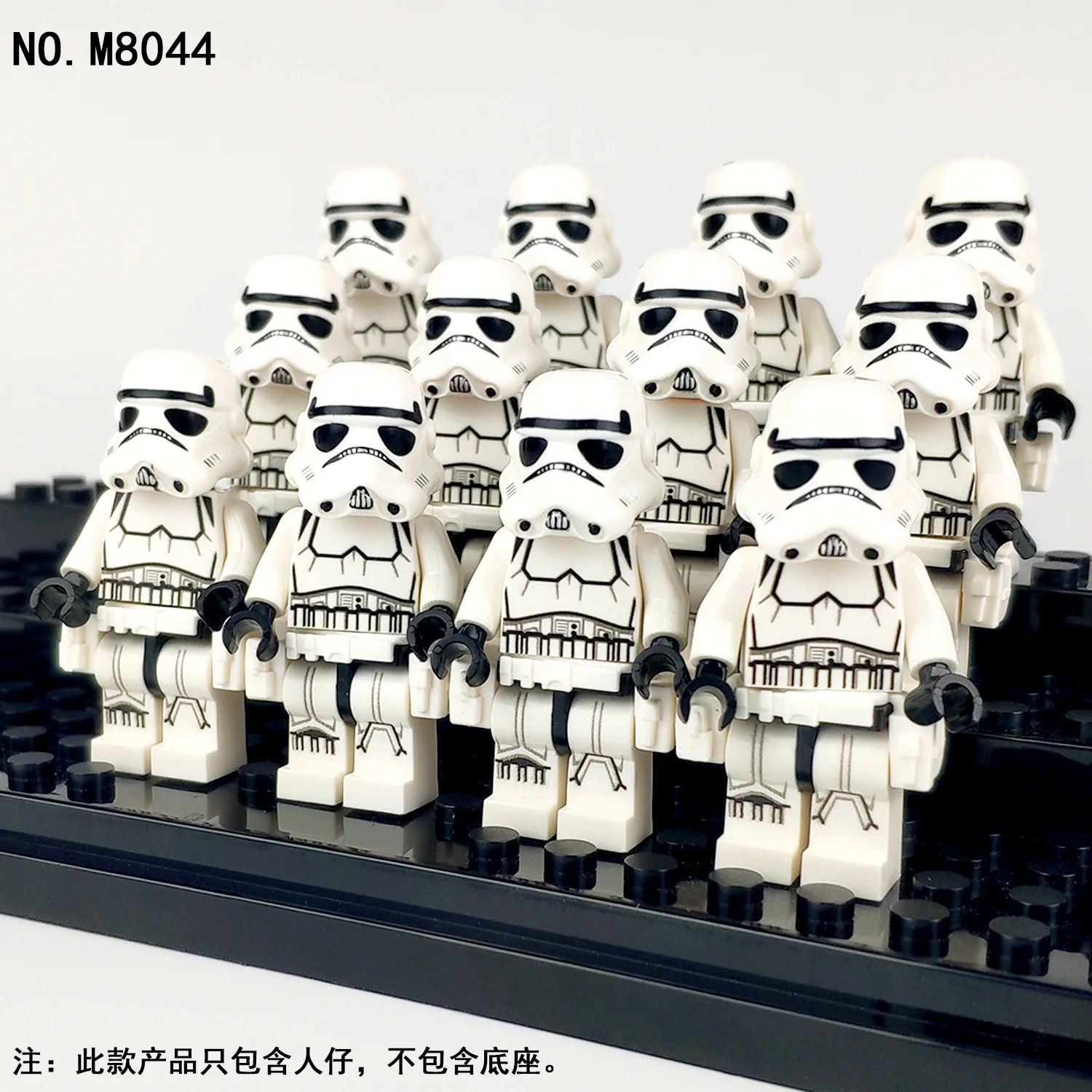 Blocs de construction, poupées humanoïdes, jouets, figurines d'action numériques, jouets assemblés, jouets éducatifs sur chenilles pour enfants