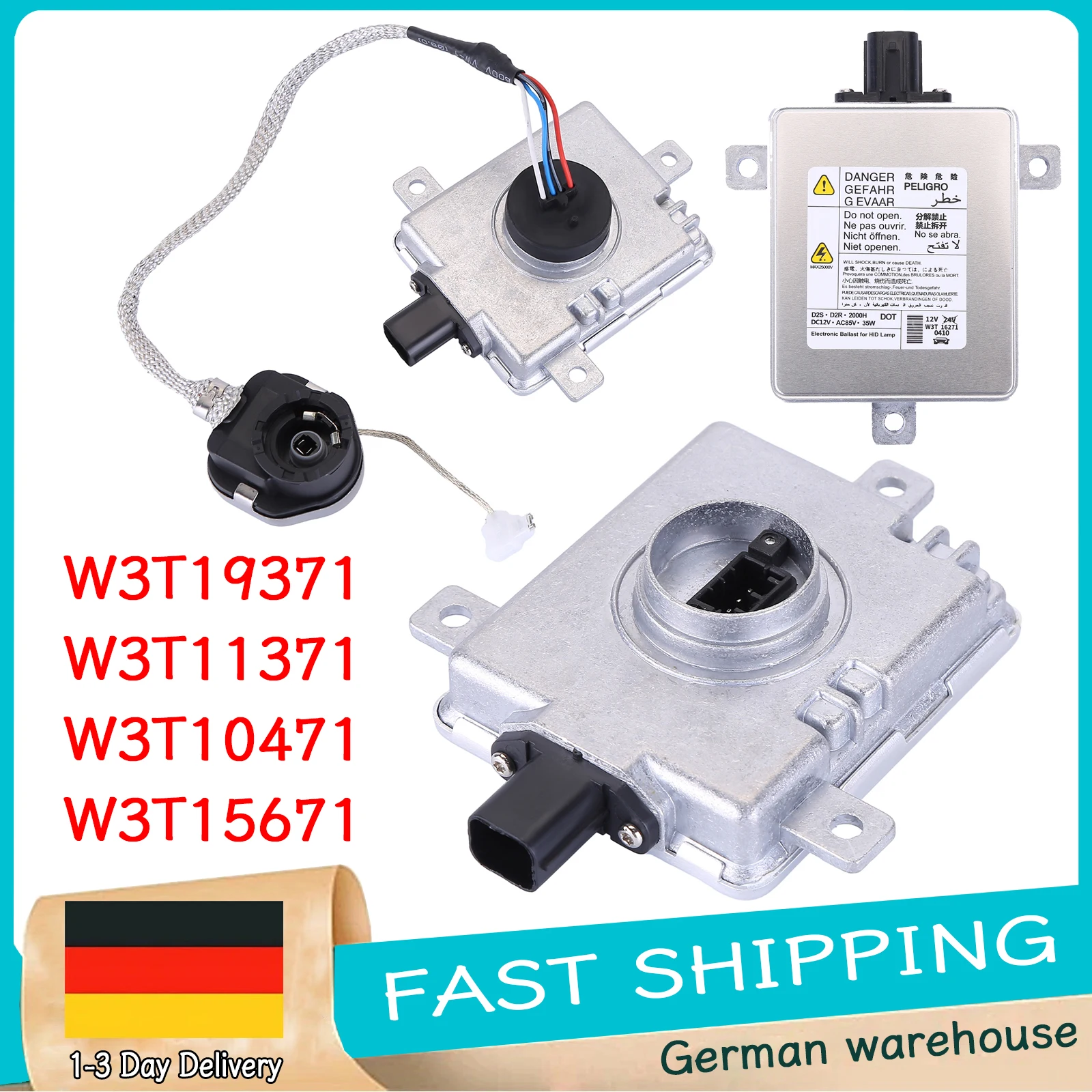 Xenon HID Scheinwerfer-Vorschaltgerät Kabel W3T19371 W3T11371 W3T10471 W3T15671 für Mitsubishi Mazda Acura Mazda CX-9 Auto-Zubehör