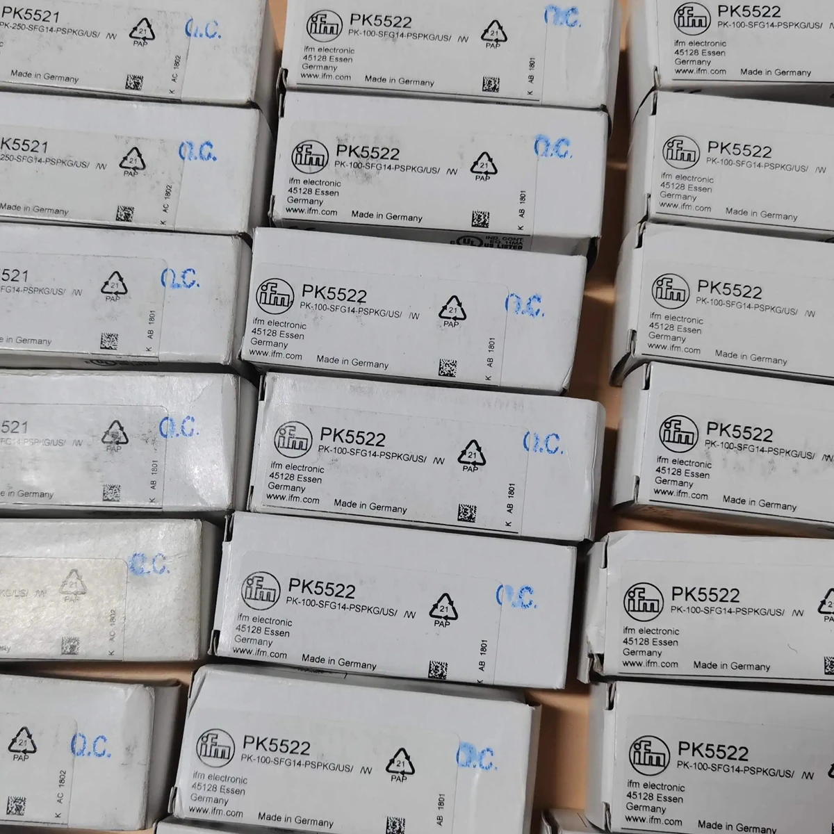 Imagem -04 - Interruptor de Pressão Ifm Pk5520 Pk5521 Pk5522 Pk5523 Pk5524 Configuração do Ponto Original