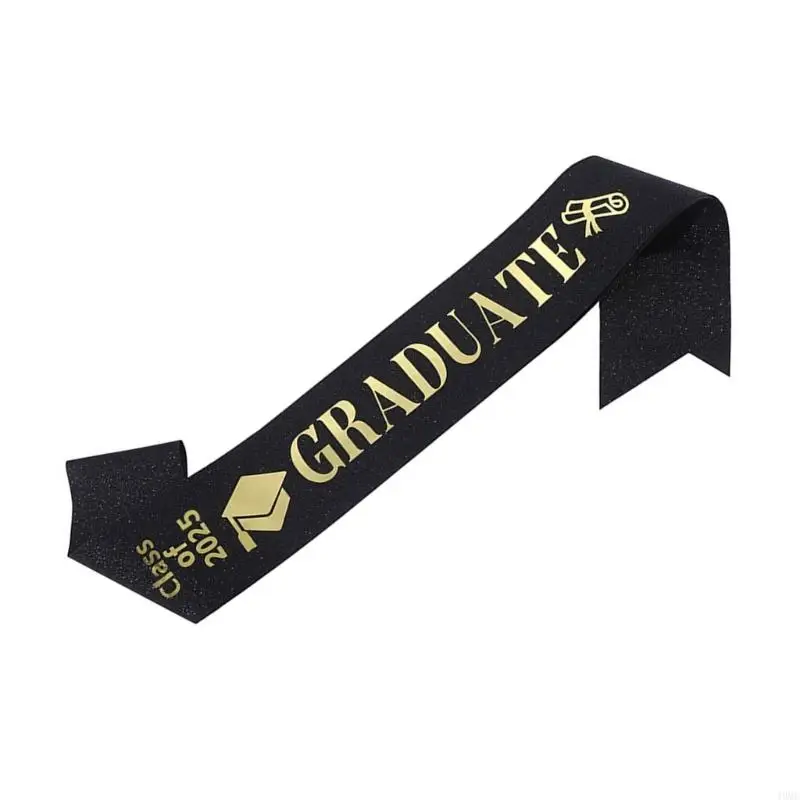49MC SAMIN SATINS Graduation Rame Sash College Happy Graduation Rame Pasek na uroczystości akademickie