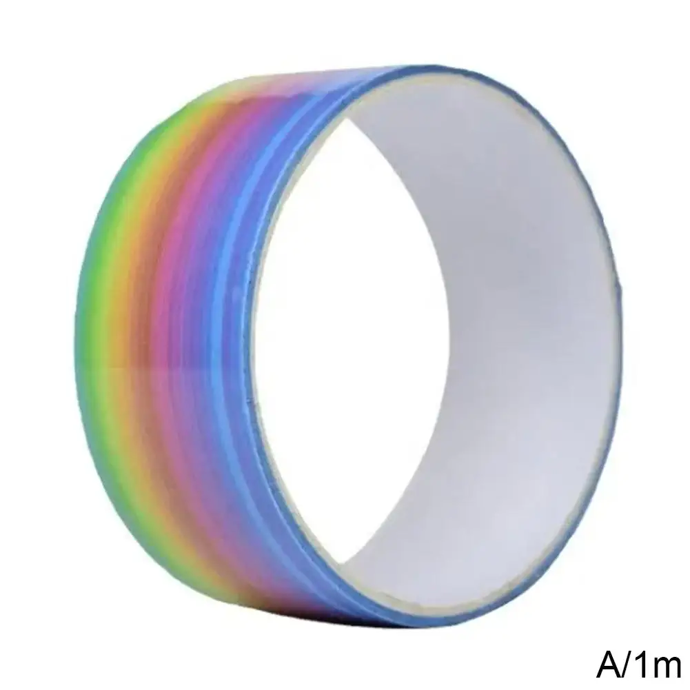 Tape Ball Decompression Adhesive Rolling Diy Funny Toys Color Duct Tape 1/5M Balls Sticky Rolling Decorative Tape Ball E6I2