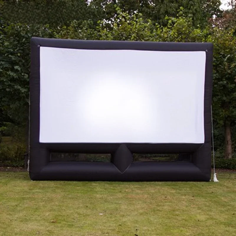 giant inflatable Brand new 10x8m movie screen outdoor inflatable TV projector screen with free delivery for outdoor film