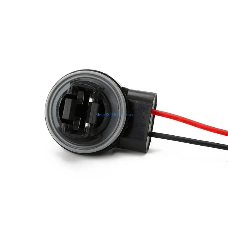 T3LF ผู้ถือหลอดไฟอะแดปเตอร์สาย LED โคมไฟสายไฟเชื่อมต่อซ็อกเก็ต ฐานไฟเลี้ยวสัญญาณปลั๊กสำหรับรถยนต์ 3156 3157