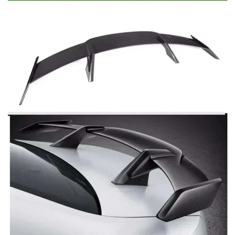 

New! For BMW M3 G80 M4 G82 G83 2021+ Dry Carbon Fiber MP Style Spoiler Rear Wing Tail Fins Rear Trunk Body Kits Trim Automotive