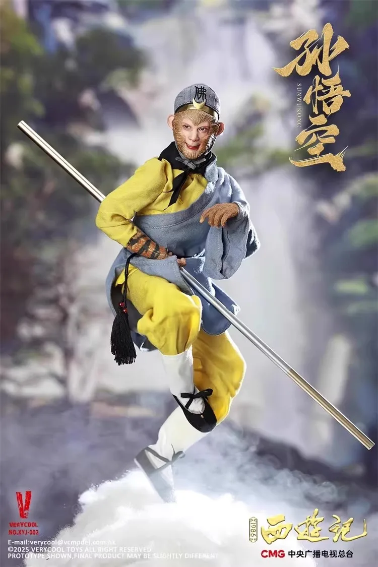 

VERYCOOL XYJ-002 Фигурка Сунь Укуна из «Путешествия на Запад» в масштабе 1/6, полный комплект, 12 дюймов, в наличии