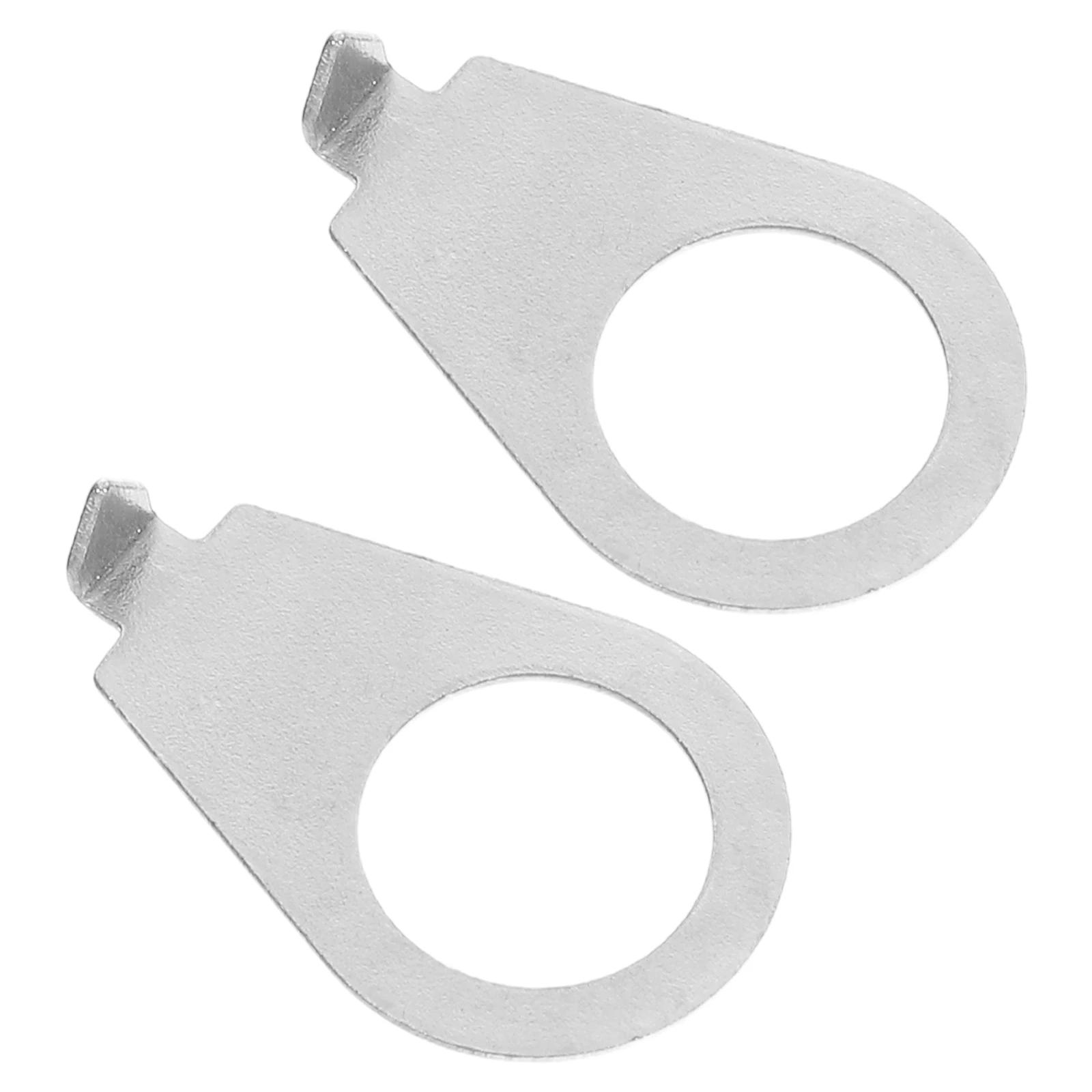 

2 Pcs Guitar Accessories Gold Knobs Electric Control Indicator Washers Component Indicators Plate Metal Position