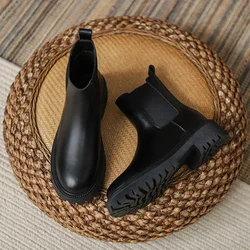 New Arrival 2024 Thick-Soled Chelsea Boots, Fashionable Boots for Women, Knee-High Boots for Ladies