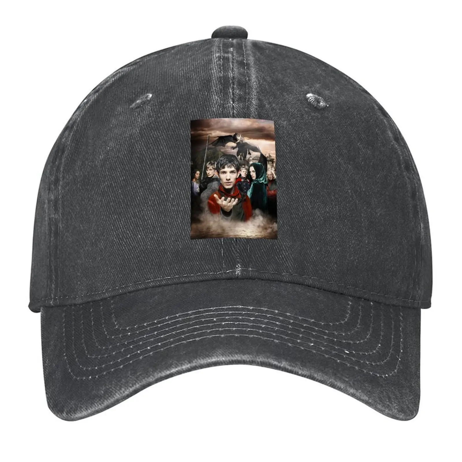 

Merlin Baseball Cap custom Hat Golf Brand Man cap Big Size Hat Woman Men's