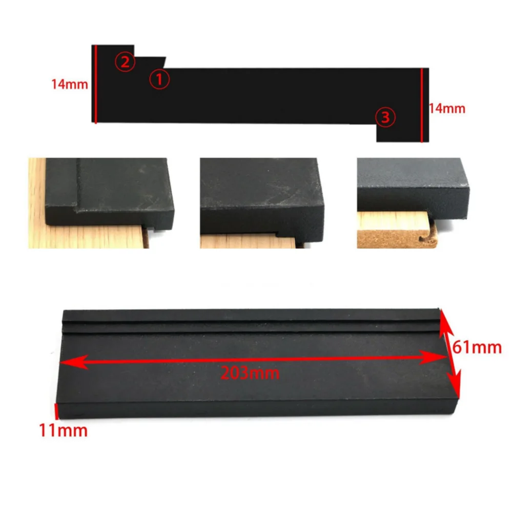 Professional Floor Installation Tapping Block Hardwood Tool Smooth Edges To Protect Planks One-handed Operation