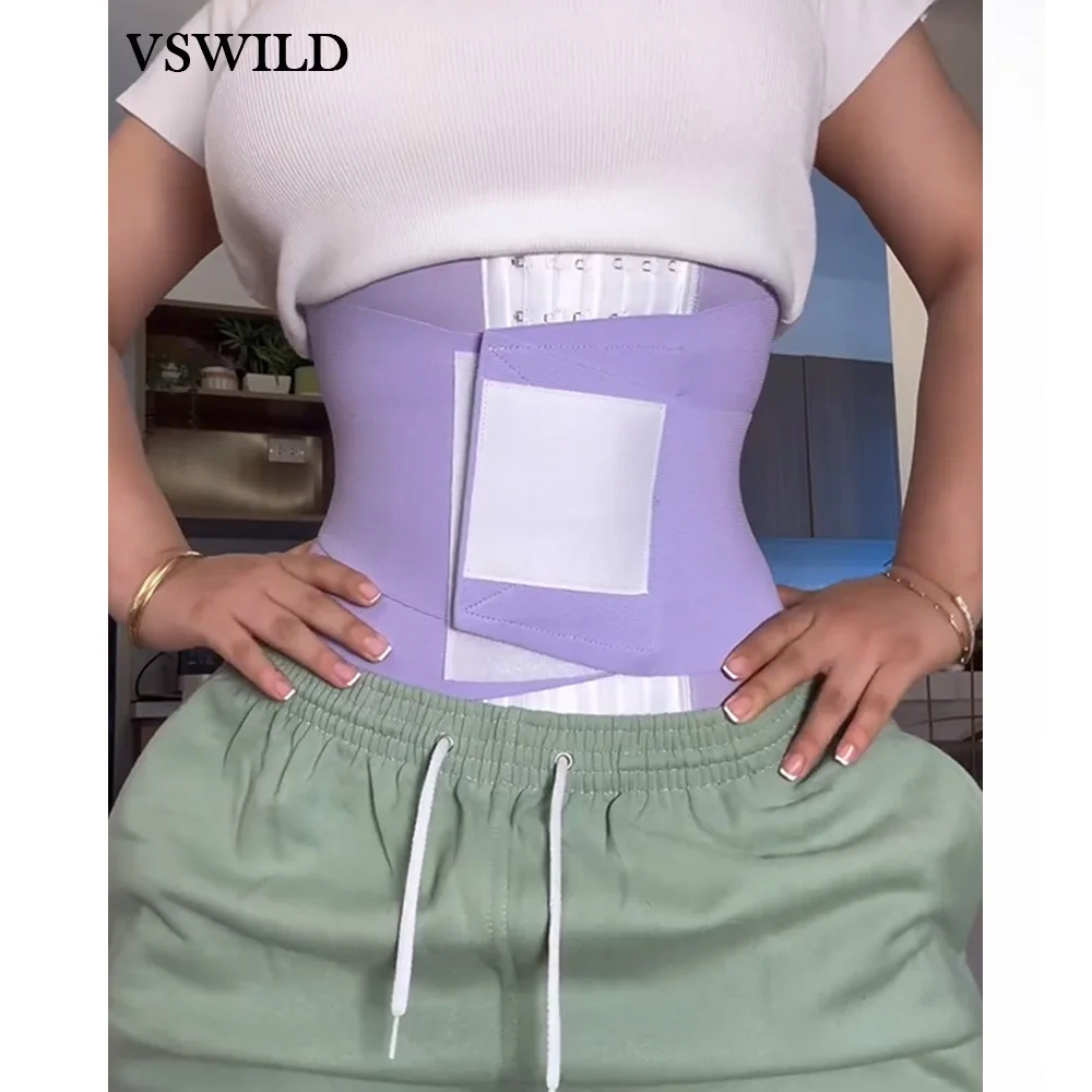 Fajas Colombian Girdle Waist Trainer Sheath Flat Belly Tummy Control Double Compression BBL Shorts Stomach Reducing Belt slim