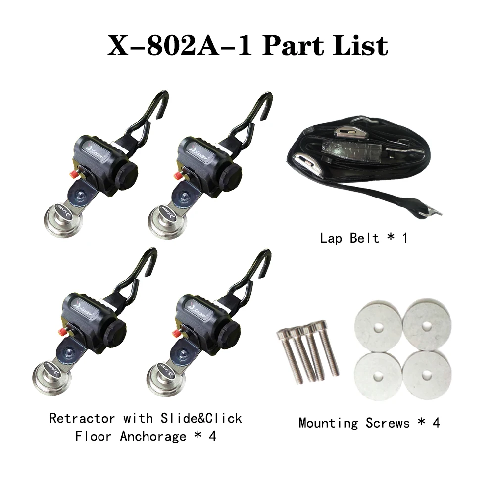 

X-802A-1 Wheelchair Restraint Systems Pass the test of