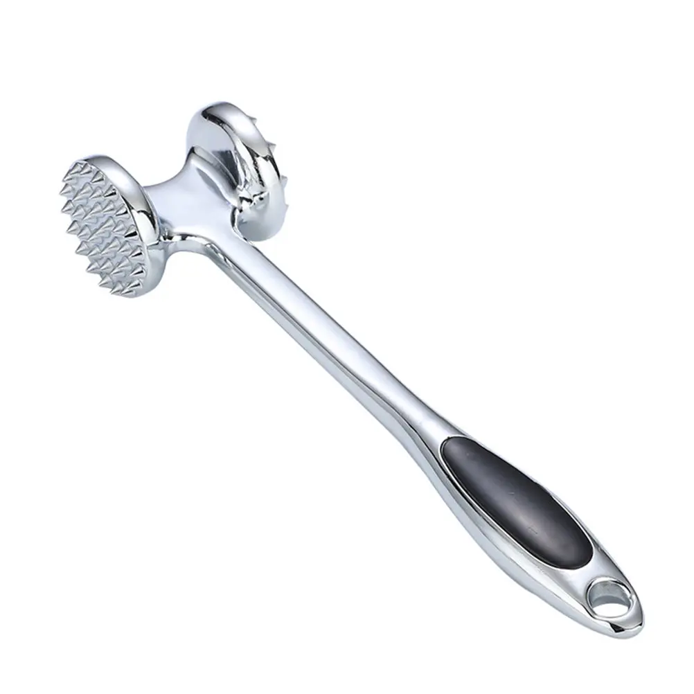 

Zinc Alloy Meat Hammer Dual-sided Tenderizer for Steak Beef Tool Non-skid Handle Kitchen Gadgets Pork Mallet Loosening Fiber