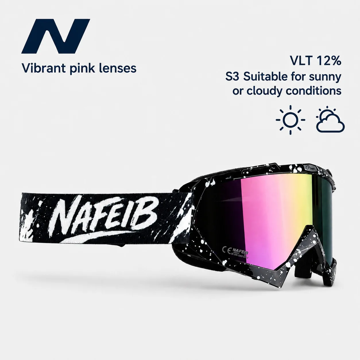 High Quality Motorcycle Goggles for Motocross Helmet MX Moto Dirt Bike ATV Ski Outdoor Sports Glasses Scooter Googles