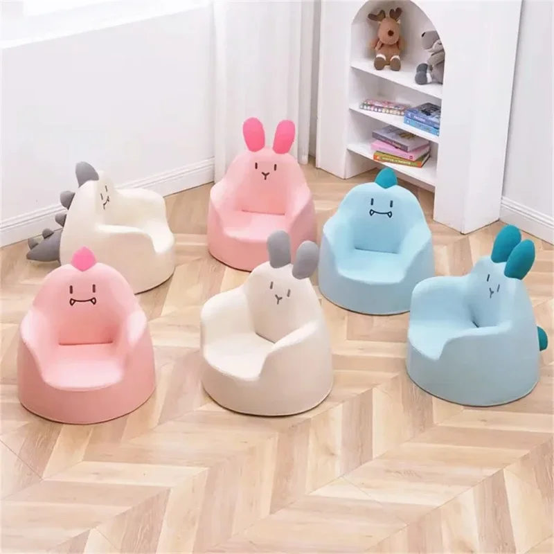 

Single Seat Small Sofa Cute Cartoon White Rabbit Sofa Park Reading Seat Leisure Chair Baby Infant Poltrona Bambini Furniture