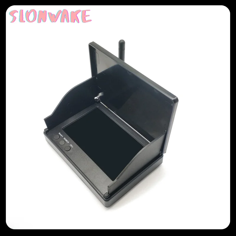 5.8G 48CH 4.3 Inch LCD 480*272px 16:9 NTSC/PAL FPV Monitor Auto Search With OSD Build-in Battery for RC Drone