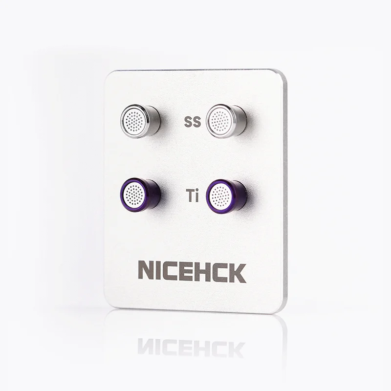 NICEHCK 交換可能なアコースティックノズル、デュアル音色 M5×0.5