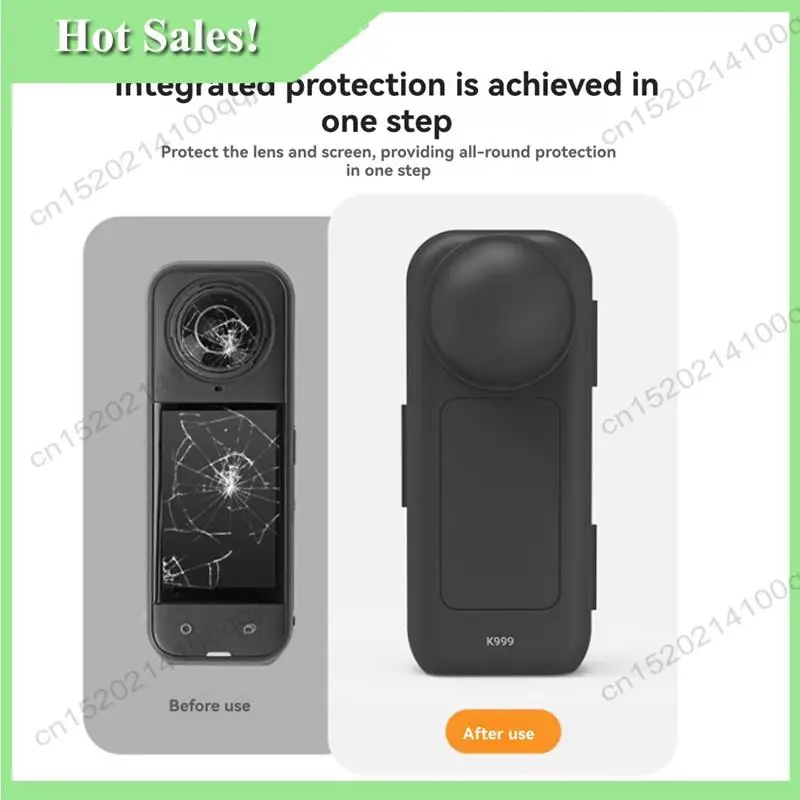 -FDDT For Insta360 X5 Protective Case Cover Lens Screen For Insta360 X4 Protective Case Anti-Drop Shell Dustproof Accessories