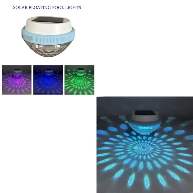 

Solar Powered Float Light LED Rainbow Floating Pool Diving Light Suitable for Aquarium Courtyard Decoration and Atmosphere