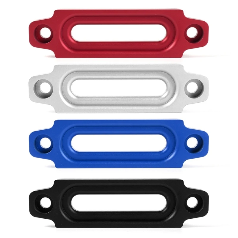 

4-7/8'' 124mm Mount Billet Aluminum Hawse Fairlead for 3500lbs Synthetic Winch Rope Cable Guide ATV Dropship