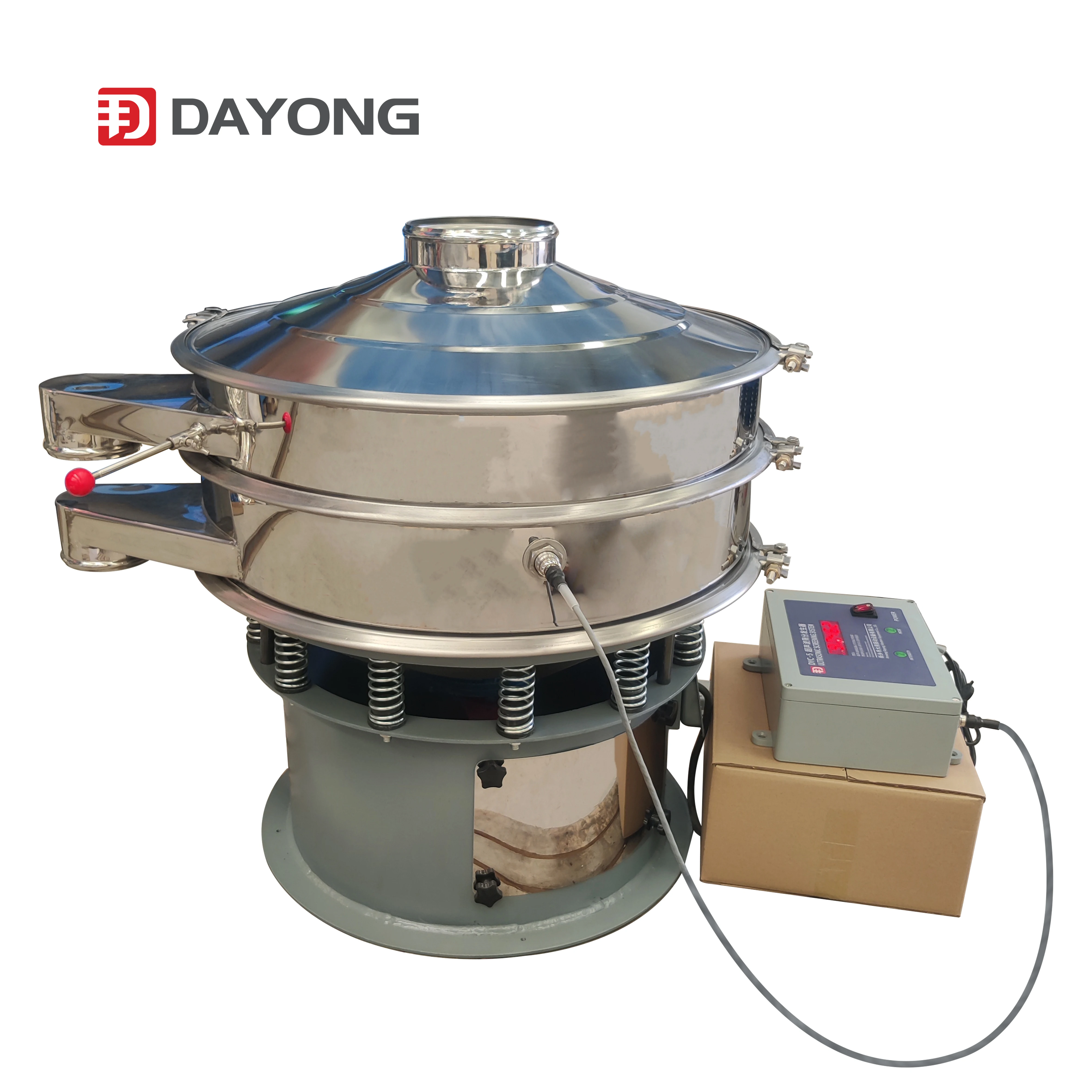 Fine Dust-Free Sifter Customized Ultrasonic Vibration Rotary Vibrating Sieve