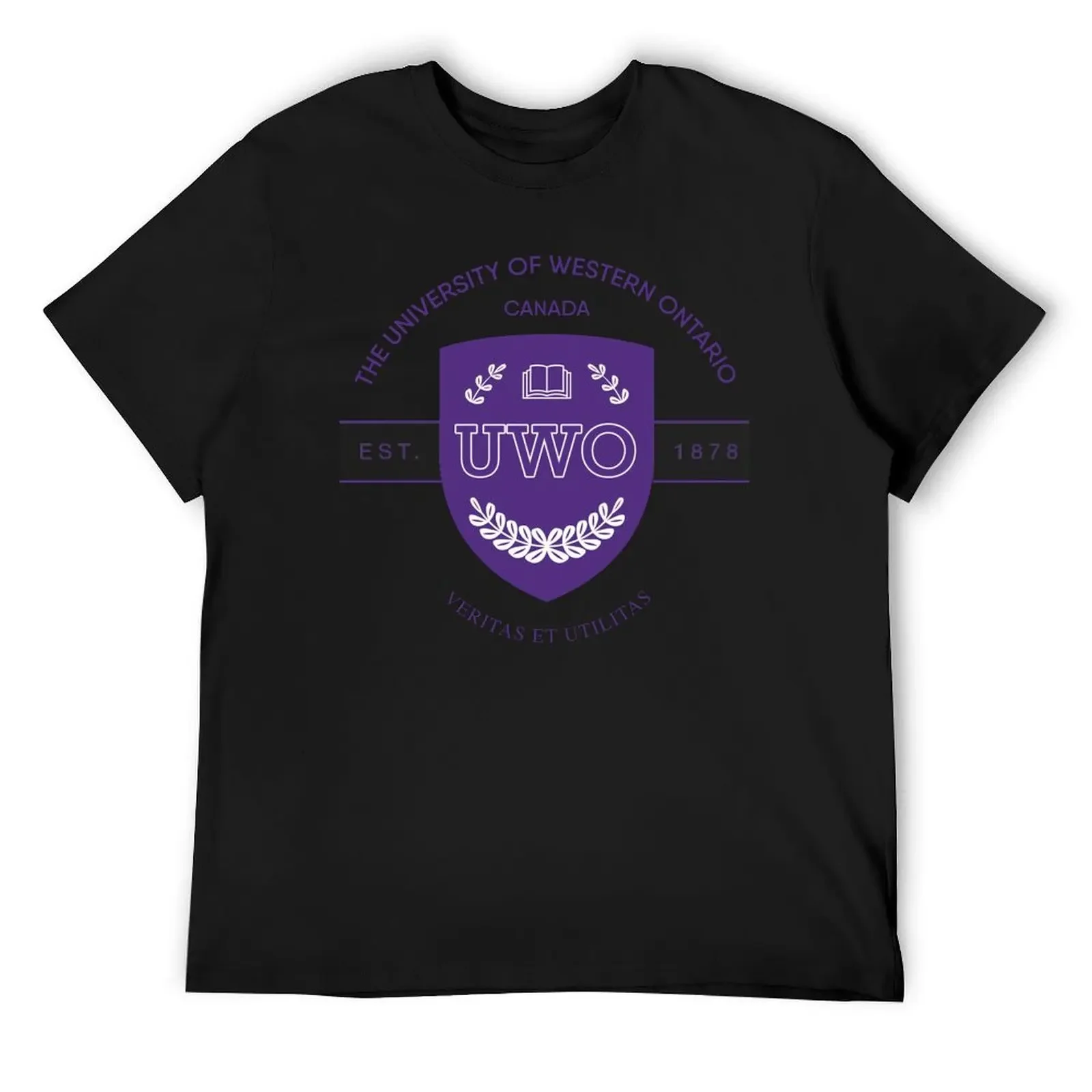

The University of Western Ontario Canada T-Shirt Aesthetic clothing sweat rapper graphic tees t shirts for men cotton