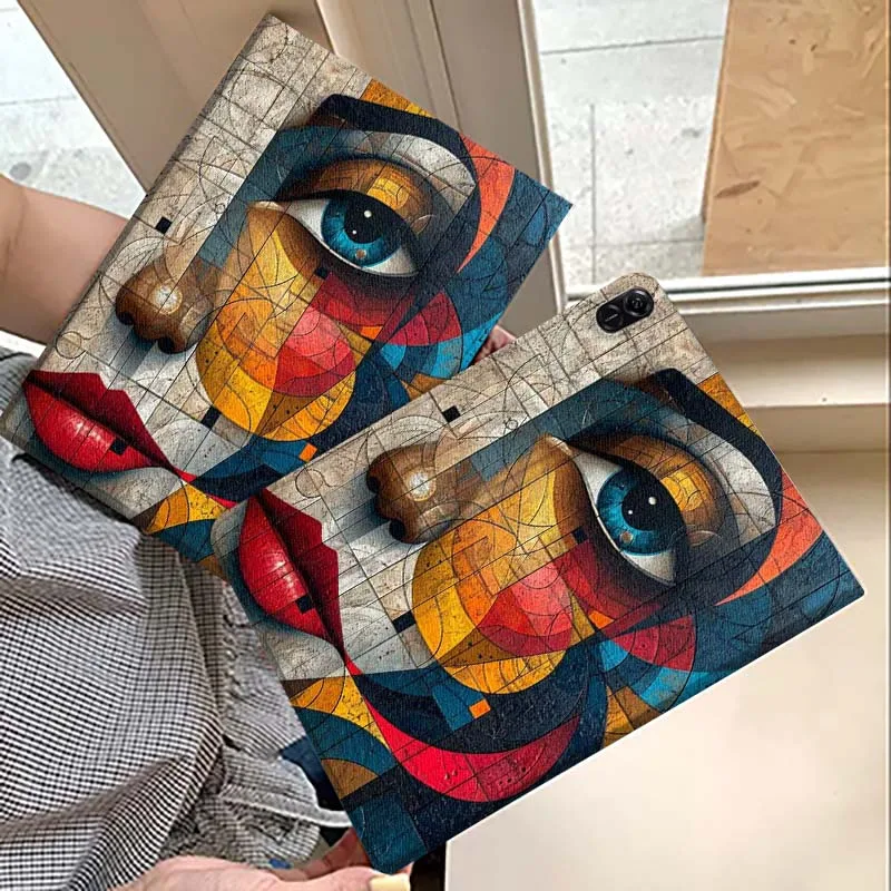 

Fashion Art Women Pattern For Huawei MatePad M5 T5 SE 11 Pro Honor Tab 5 V7 V8 X9 GT 10.1 10.8 Inch Tablet Case