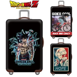 Anime Dragon Ball Luggage Protective Cover Cartoon Stretch Dust Case Goku Fashion Anti-friction Shell Vegeta Suitcase Decorative