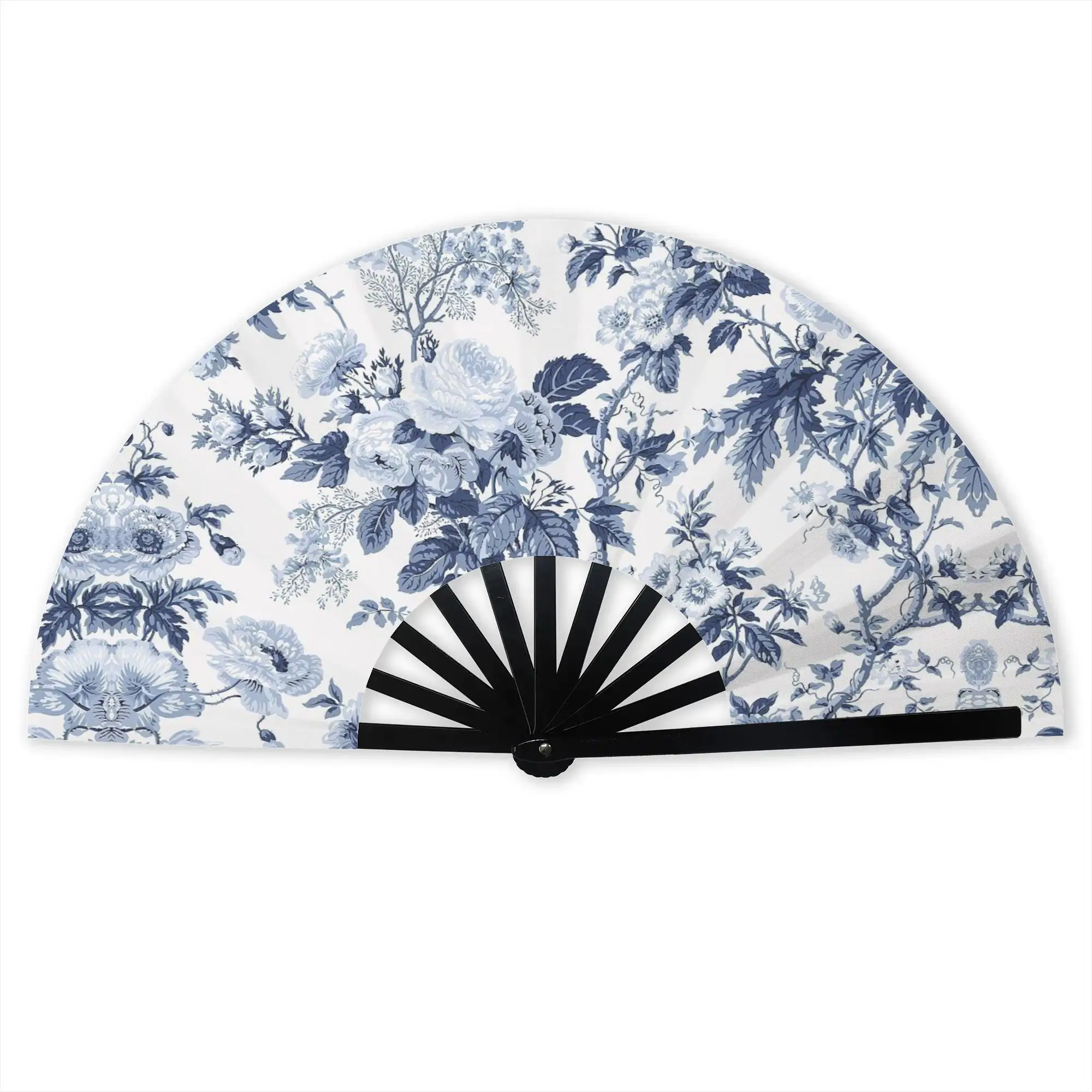 Personalised Zelda Floral Print Wallpaper Promotional Gift Hand Fan Event Souvenir  Durable Folding Fans Creative Bulk Pack Fan