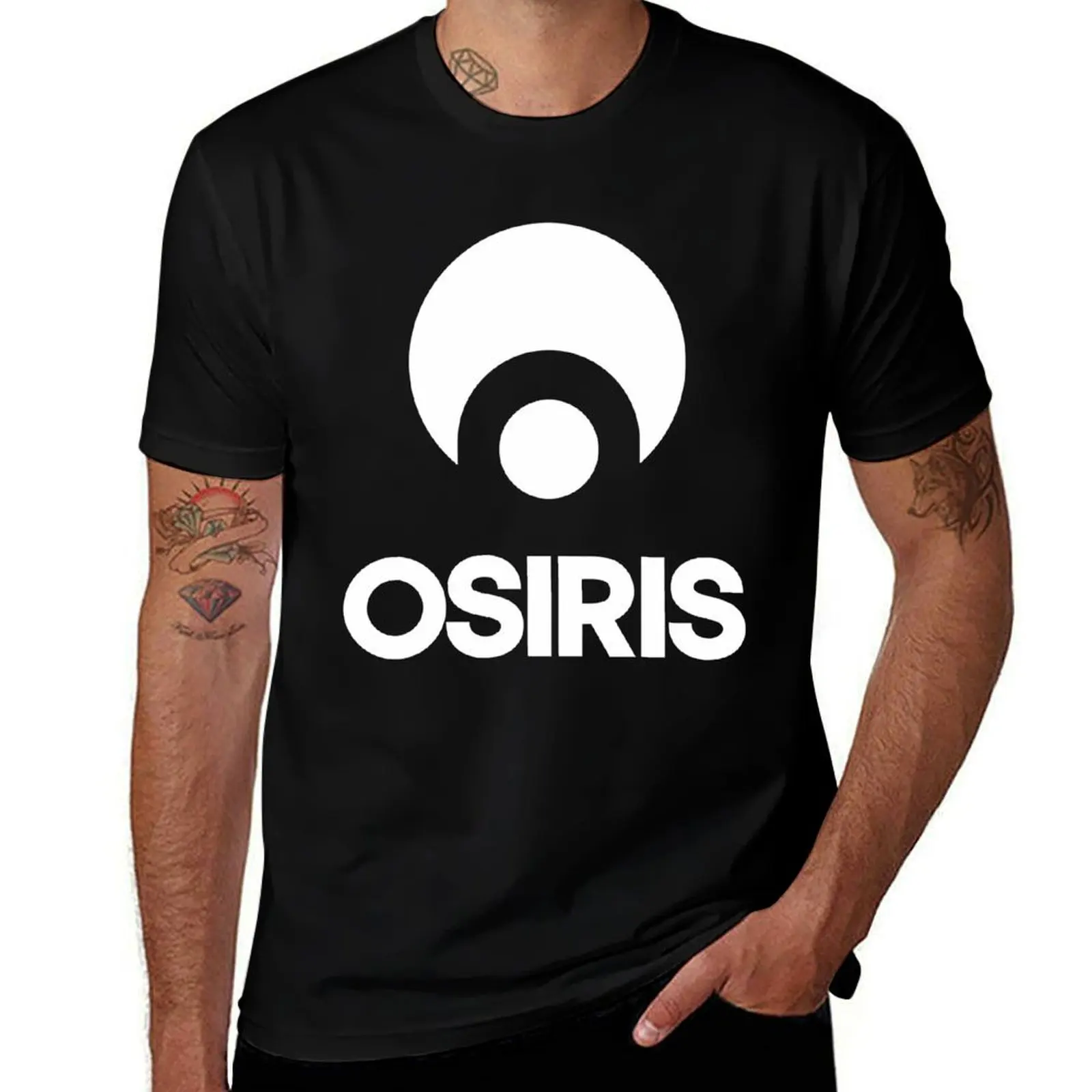 

Logo of osiris skate shoes T-Shirt cotton tshirt 100% t shirts for man graphic vintage T-Shirt