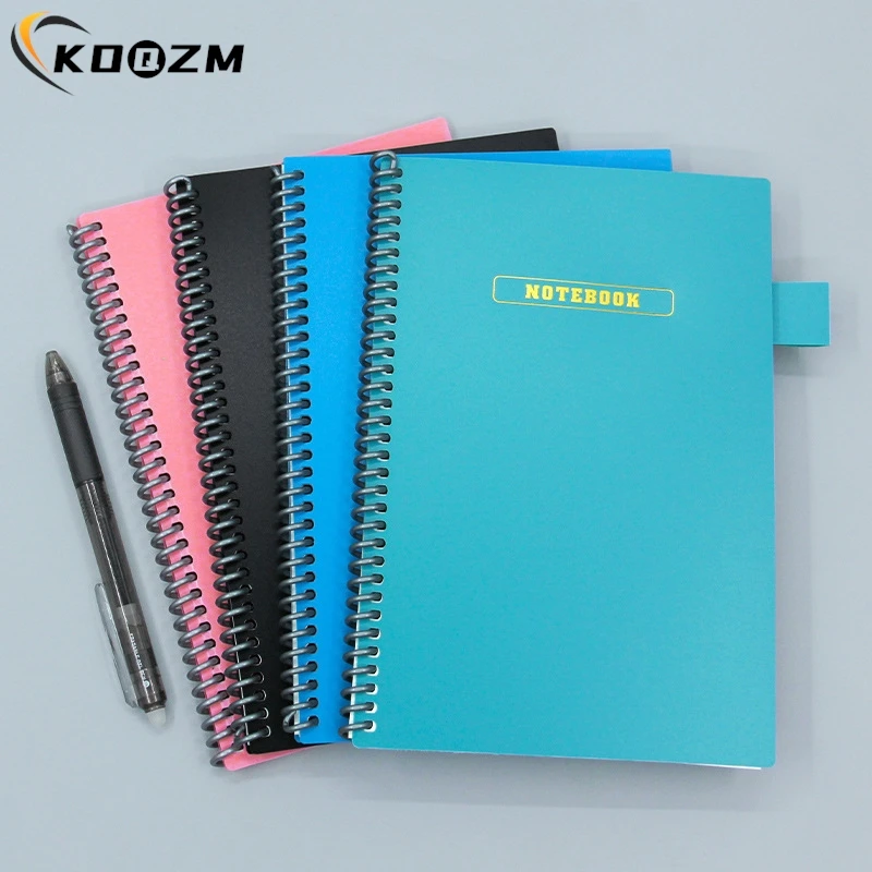 Whiteboard Notebook A5 Reusable Whiteboard Notebook With Free Whiteboard Pen Erasing Cloth Weekly Planner Portable Notebooks