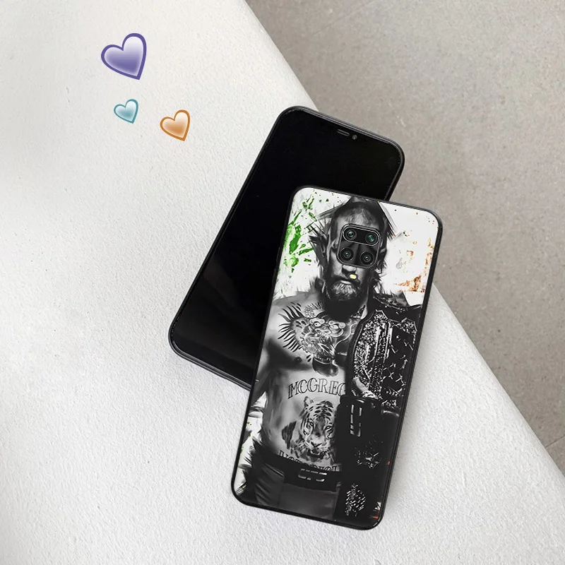 Conor Mcgregor Soft Phone Cases For Xiaomi Mi 11 Lite 5G NE Ultra 11T 11i 10T 10 Pro Note10 A2 CC9 9T 9 SE 8 Black Matte Cover