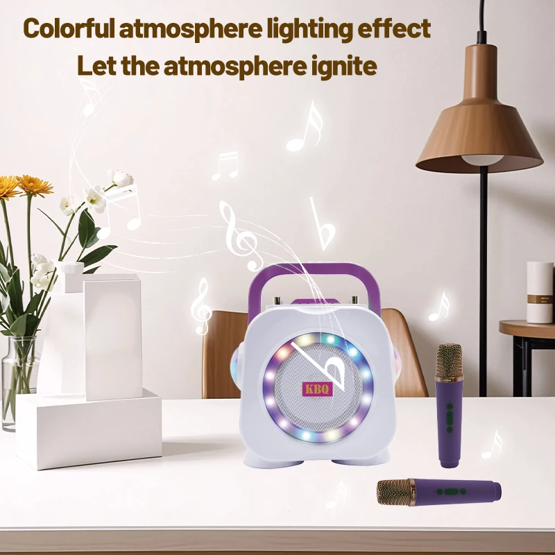 Audio Draadloze microfoon Bluetooth-luidspreker Zingen Geïntegreerde audio Home Outdoor Entertainment-apparatuur