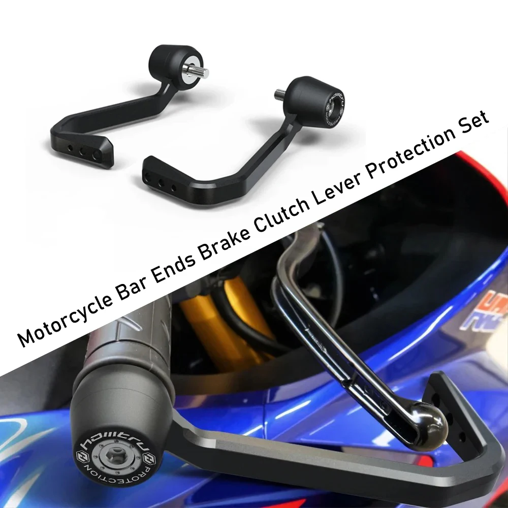 

Motorcycle Bar Ends Brake Clutch Lever Protection Set for YAMAHA YZF R6 2006-2017 R7 22-23