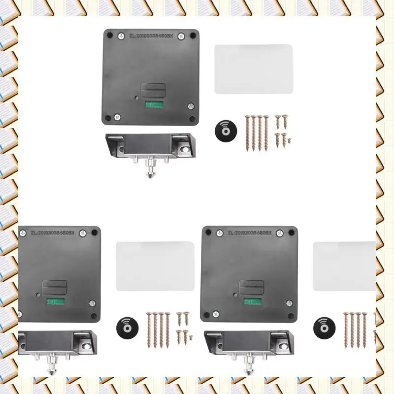 

A14M 3X умный деревянный дверной замок без ключа, невидимый электронный замок, IC-карта, разблокировка приложения Ttlock, шкафчик, мебельный замок для ящика