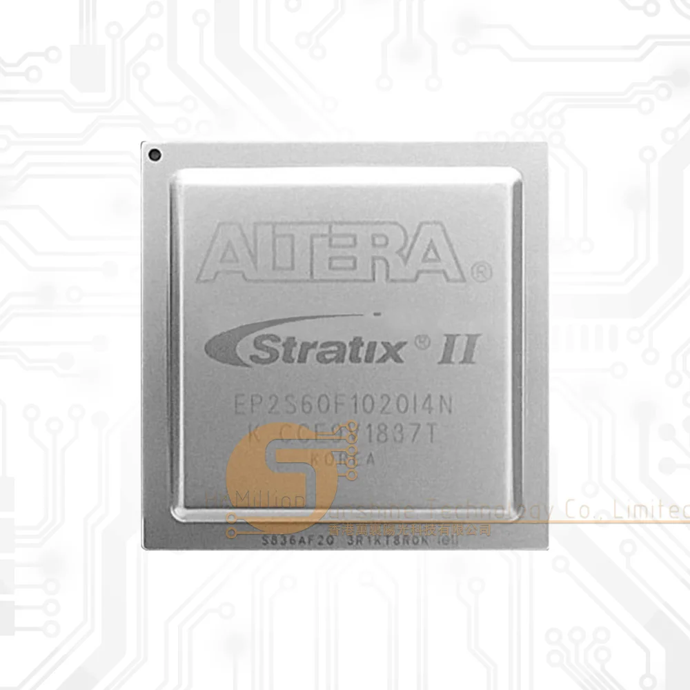 Original New EP2S60F1020I4N EP2S60F 1020-FBGA Programmable Gate Array Chip Applicable to R & D Plants, Engineers