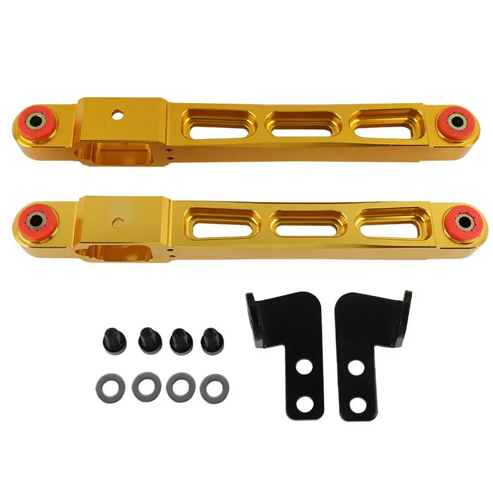 1 Pair Lower Suspension Chassis Reinforcement Rocker Arm Fit for Mitsubishi Mirage 1997-2001 Car Refit Control Arms Kit Rear