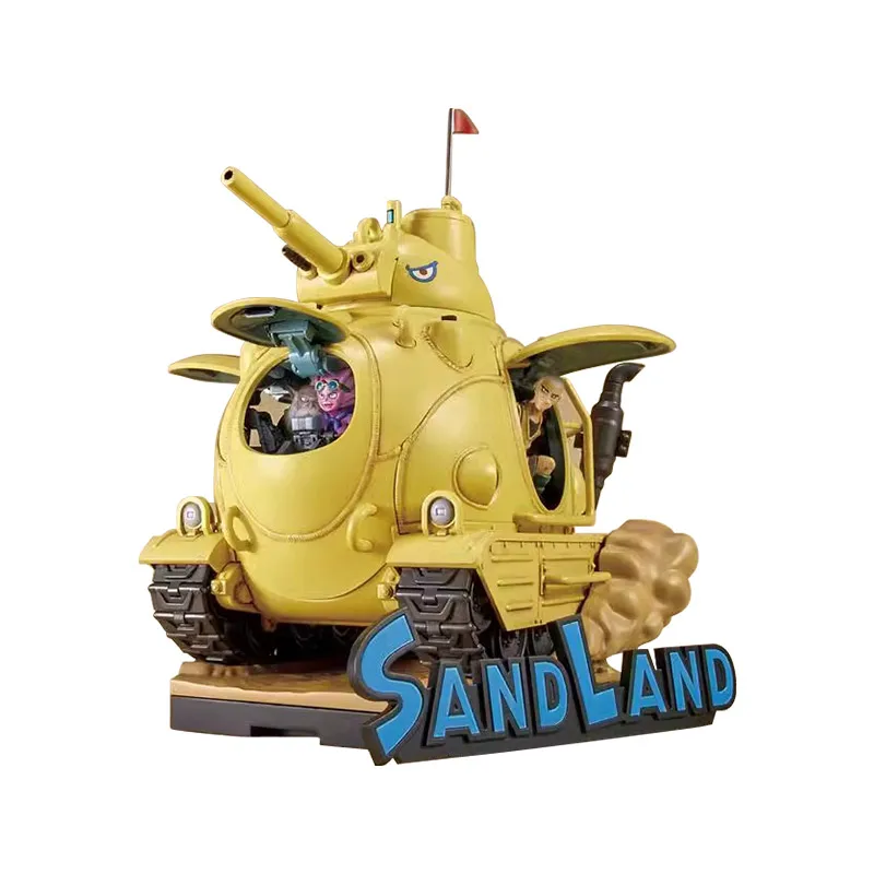 Bandai Original SAND LAND Tank 104 Anime Action Figure Assembly Model Toys Gifts for Children