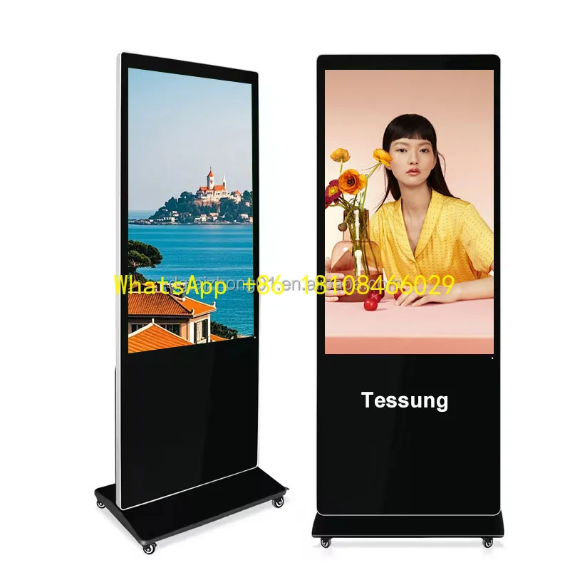 

for Retail Store with WiFi Connection 55-32 Inch LCD Display Digital Totem Indoor Touch Screen Advertising Billboard