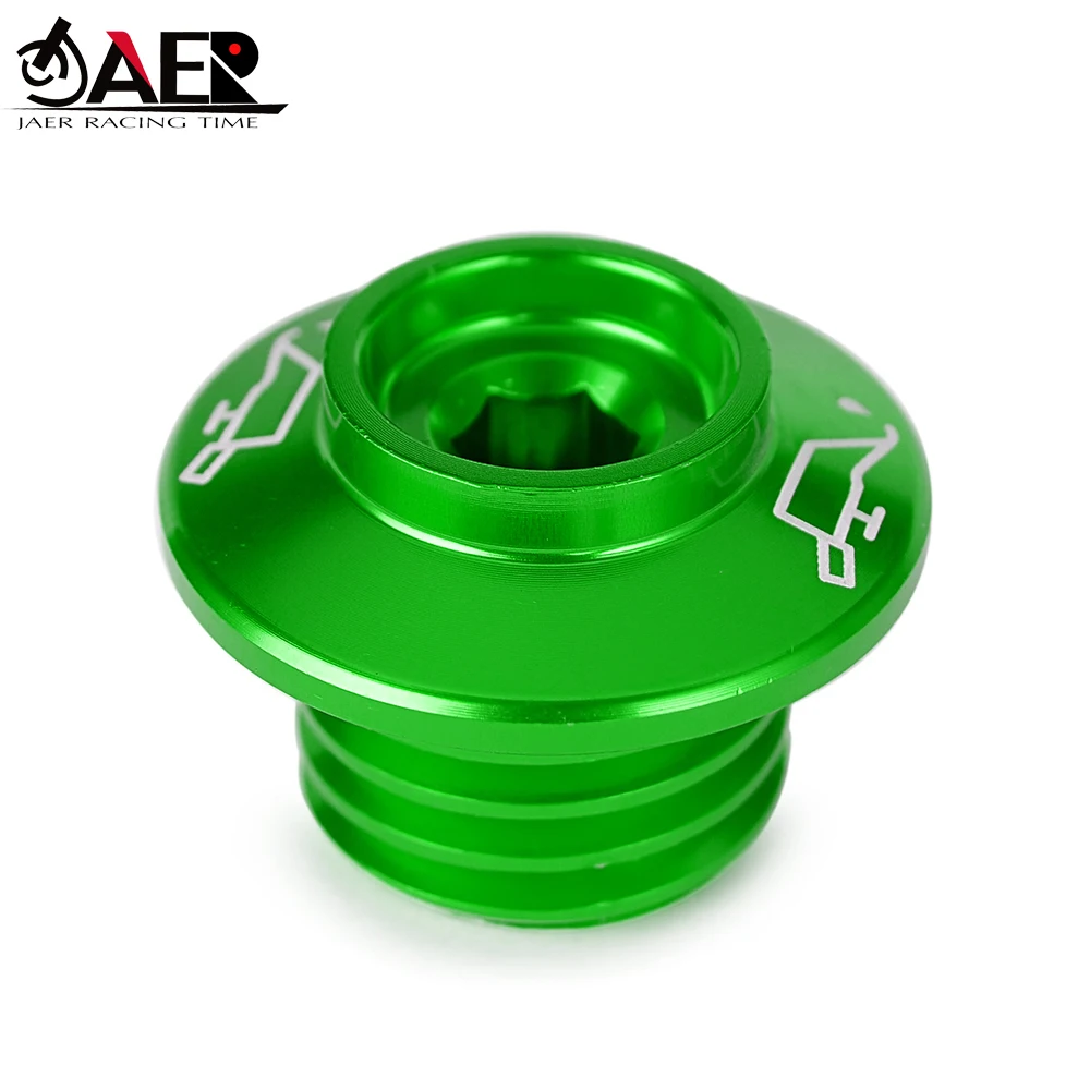 CNC Engine Oil Filter Cover Oil Plug Cap for Kawasaki ER6F ER6N VERSYS 650 1000 Ninja 125 400 650 Z125 Z400 Z800 Z900 Z1000