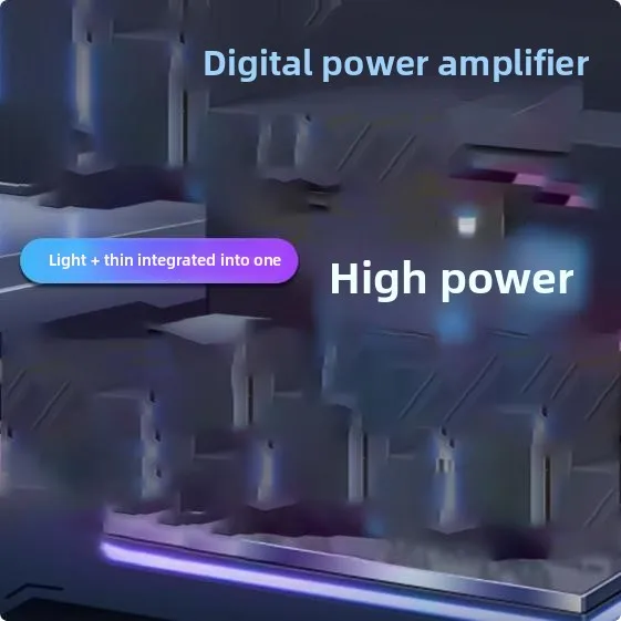Professional Audio Video & Lighting Amplifier 4-Channel Home Audio & DJ Equipment For Sale
